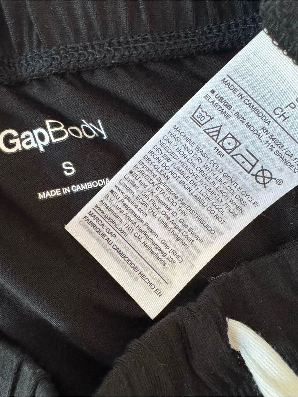 Gap | Women’s Black SoftMade Modal Pajama Lounge Shorts - Picture 5 of 5